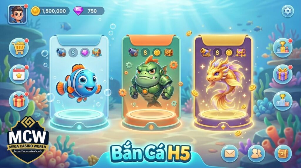 Bắn Cá H5: Hướng dẫn chi tiết cách chơi + Bí quyết thắng lớn