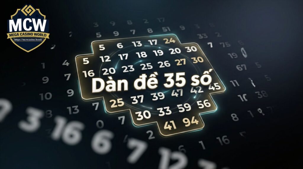Dàn đề 35 số - Cách nuôi lô hiệu quả, dễ trúng
