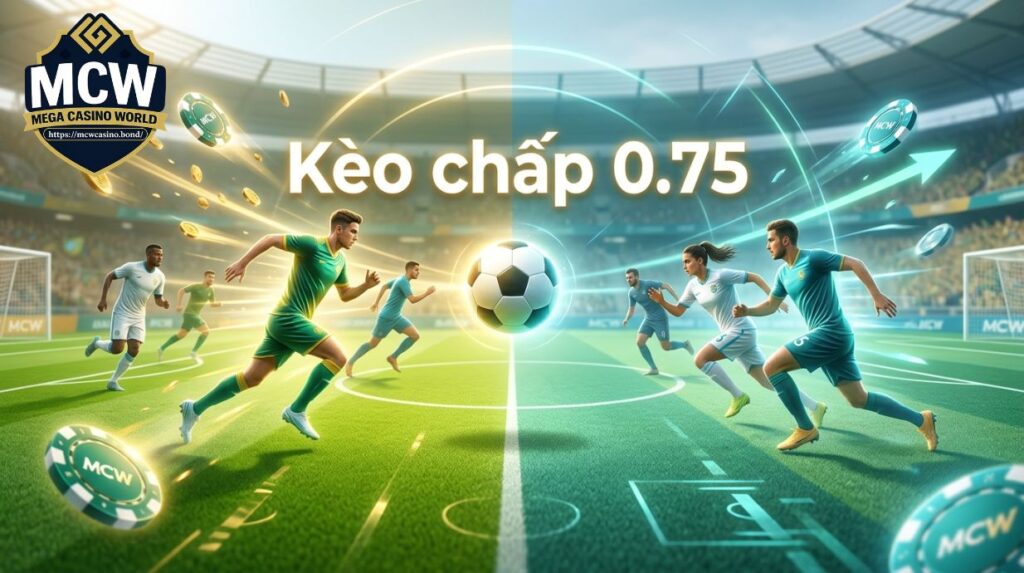 Kèo Chấp 0.75 - Cách Đọc, Tính Thắng Thua & Soi Kèo Chuẩn